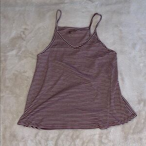 Striped Sleeveless Women's Top